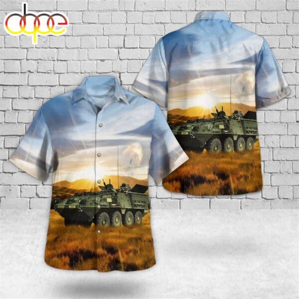 US Army M1129 Mortar Carrier (MC) Hawaiian Shirt