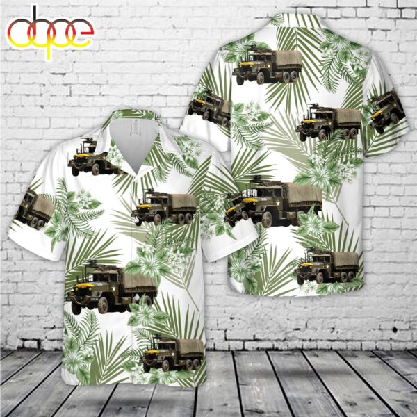 US Army M54 A2 6×6 Cargo Truck (1958) Hawaiian Shirt
