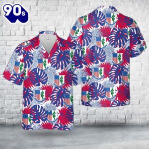 U.S. Army Medical Corps Hawaiian Shirt