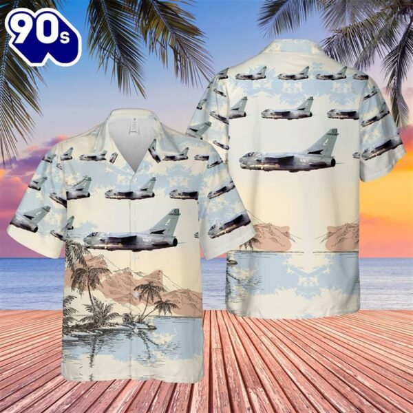 US Navy A-7E Corsair II Of VA-72 Blue Hawks Hawaiian Shirt