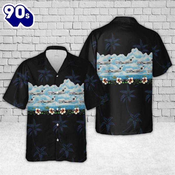 U.S. Navy A-7E Corsair II VA-83 Rampagers IK-89 Hawaiian Shirt