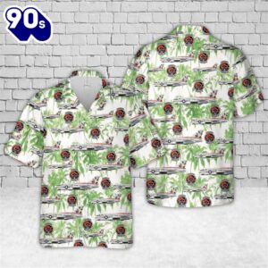 U.S Navy A-7E Corsair II VA-86 Sidewinders IK-88 Hawaiian Shirt