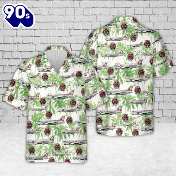 U.S Navy A-7E Corsair II VA-86 Sidewinders IK-88 Hawaiian Shirt