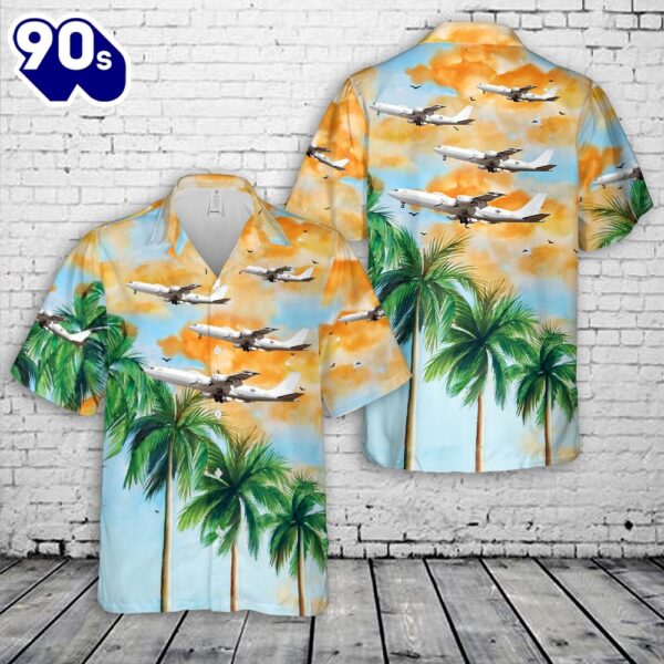 US Navy Boeing E-6 Tacamo Hawaiian Shirt