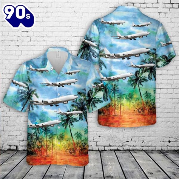 US Navy Boeing E-6B Mercury VQ-3 Ironman Hawaiian Shirt