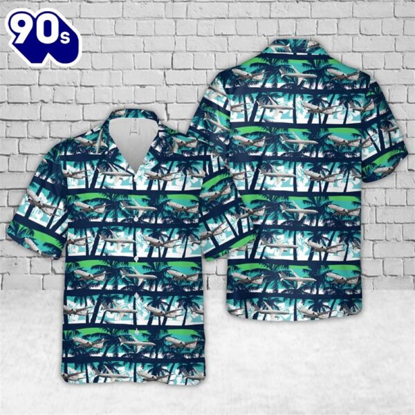 US Navy Boeing P-8 Poseidon Hawaiian Shirt