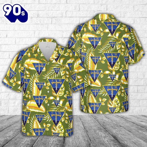 US Navy Carrier Air Wing Two (CVW-2) Hawaiian Shirt