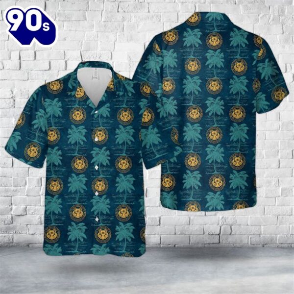 US Navy Diver 1st Class Navy Dive Hawaiian Shirt