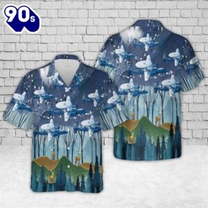 U.S Navy E-2C Hawkeye Of VAW-112 Hawaiian Shirt
