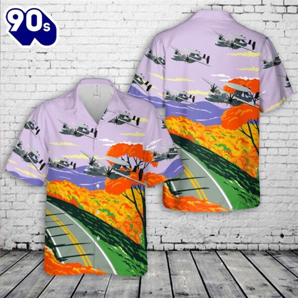 US Navy E-2D Of VAW-125 Tigertails Hawaiian Shirt