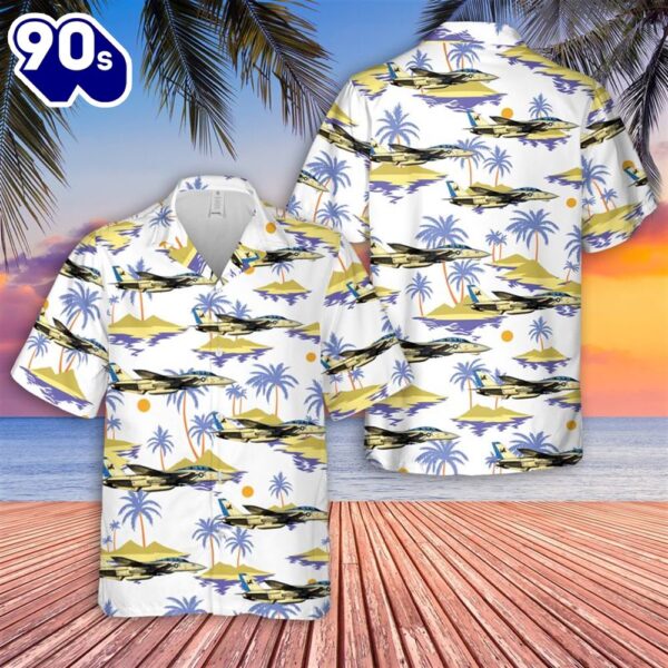 US Navy F-14D(R) From VF-213 Blacklions Hawaiian Shirt