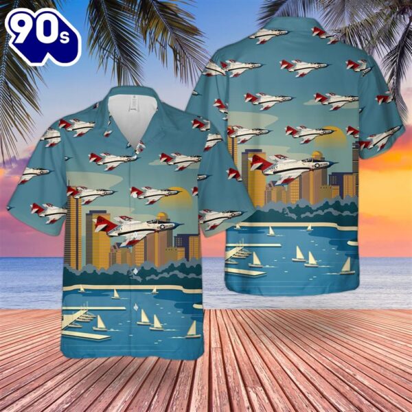 US Navy Grumman F9F-8 Cougar Hawaiian Shirt