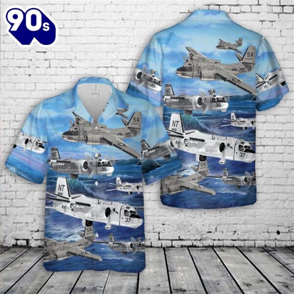 US Navy Grumman S-2 Tracker Hawaiian Shirt