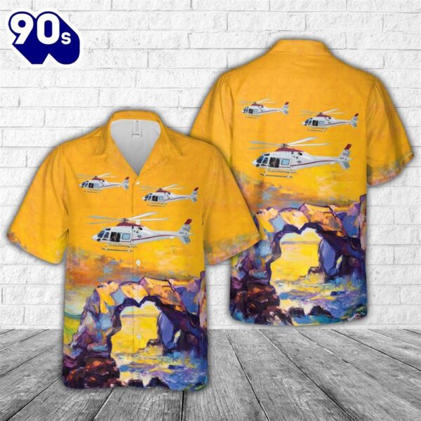 US Navy Helicopter Trainer TH-73 Hawaiian Shirt