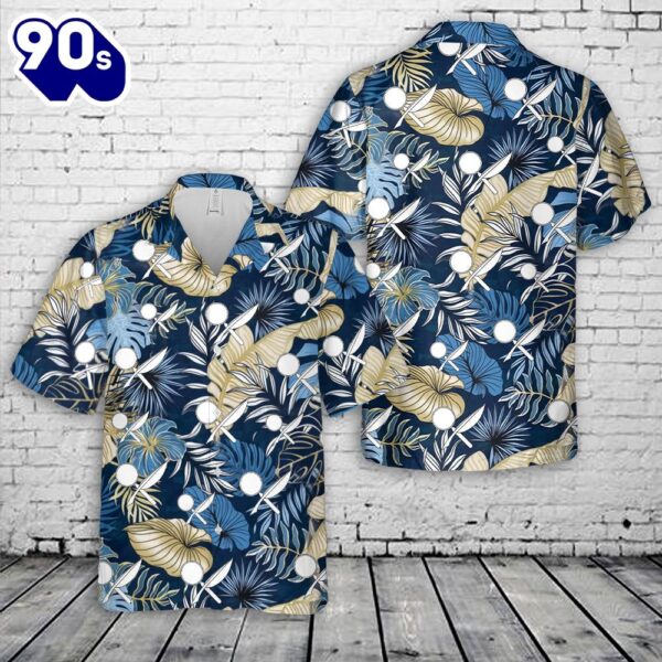 US Navy Intelligence specialist (IS) Rating Badge Hawaiian Shirt