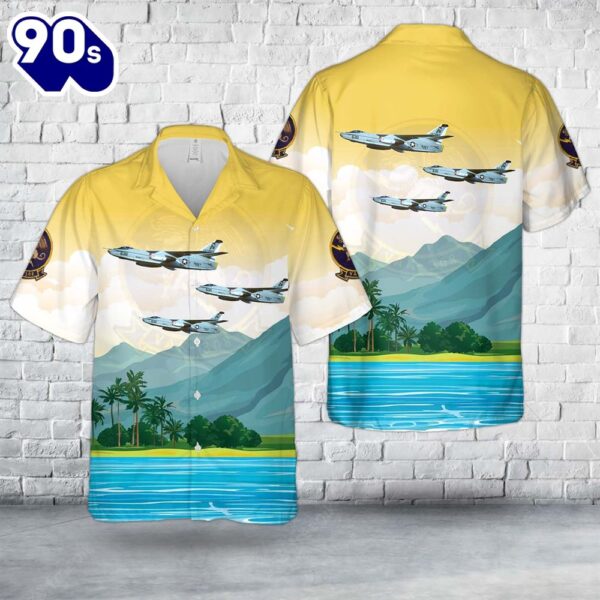 US Navy KA-3B Skywarrior, BuNo 147660, of VAK-308 Griffins Hawaiian Shirt