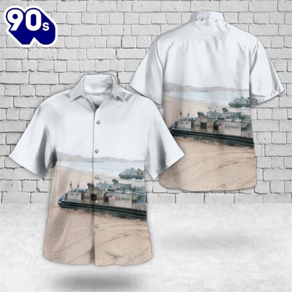 U.S Navy Landing Craft Air Cushion Hawaiian Shirt