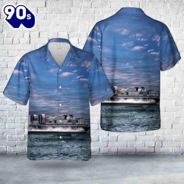US Navy Landing Craft Air Cushion LCAC-101 Hawaiian Shirt