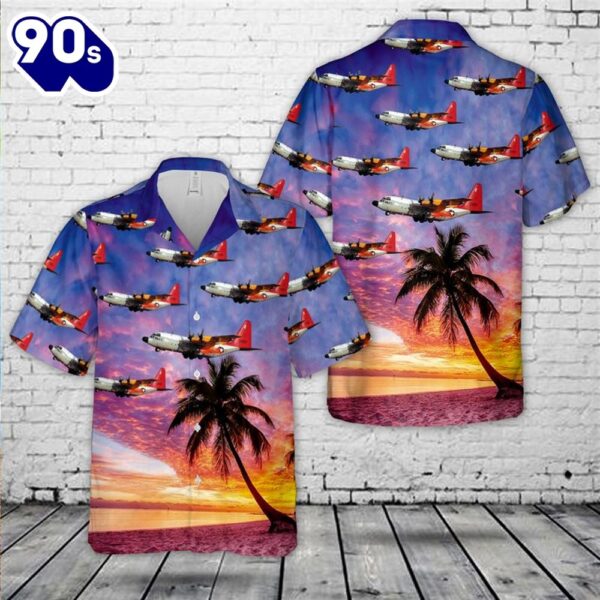 US Navy Lockheed DC-130A Hercules (BuNo 570497) Hawaiian Shirt