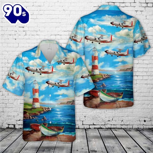 US Navy Lockheed NP-3C Orion Hawaiian Shirt