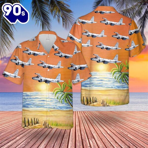 US Navy Lockheed P-2 Neptune Hawaiian Shirt