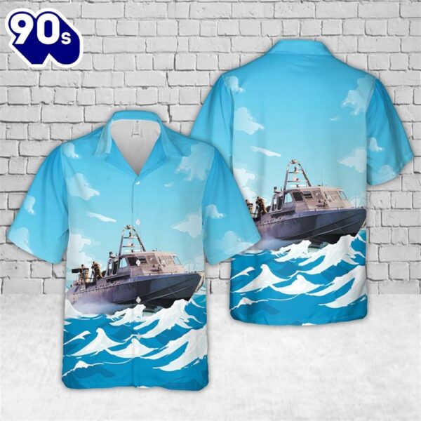 US Navy Mark V SOC (Special Operations Craft) Hawaiian Shirt