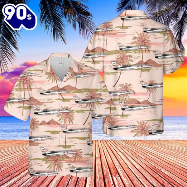 US Navy North American A-5 Vigilante Hawaiian Shirt