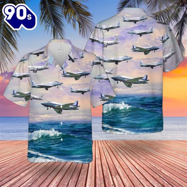 US Navy North American Sabreliner CT-39 VRC-50 Hawaiian Shirt