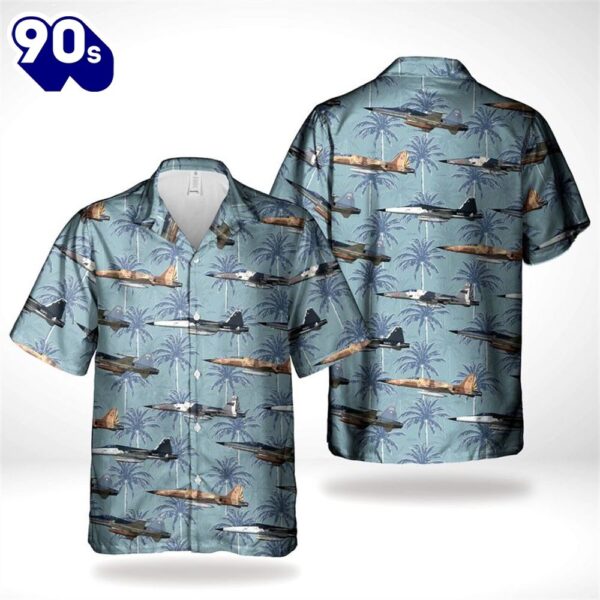 US Navy Northrop F-5N Tiger II Hawaiian Shirt
