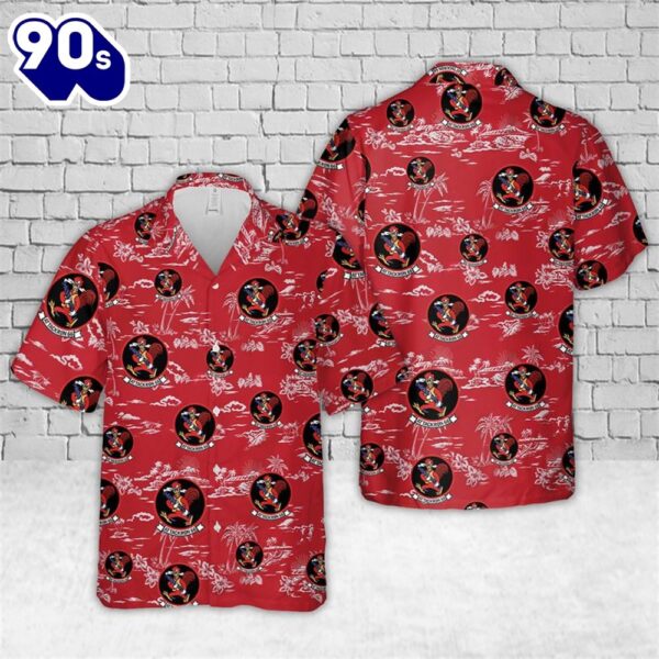 U.S Navy VA-66 Badge Hawaiian Shirt