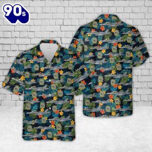 U.S Navy VAQ-138 Yellowjackets EA-18G Growler Hawaiian Shirt