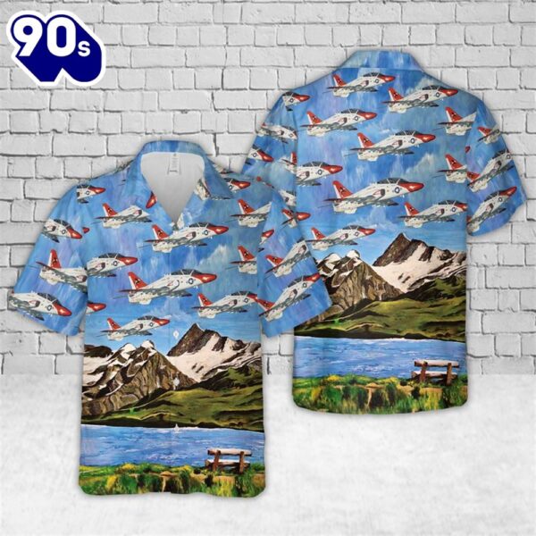 U.S Navy VX-23 T-45 Goshawk Hawaiian Shirt