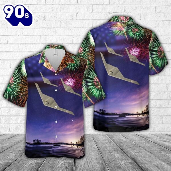 Us Air Force 427Th Reconnaissance Squadron Northrop Grumman Rq-180, 4Th Of July Trendy Hawaiian Shirt