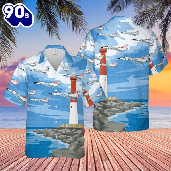 Us Air Force Convair F-106 Delta Dart New Jersey Trendy Hawaiian Shirt