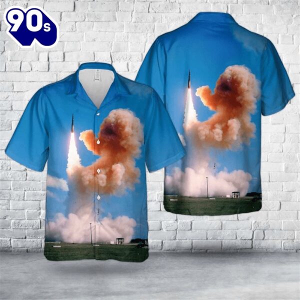 Us Air Force Lgm-30F Minuteman-Ii Icbm Trendy Hawaiian Shirt