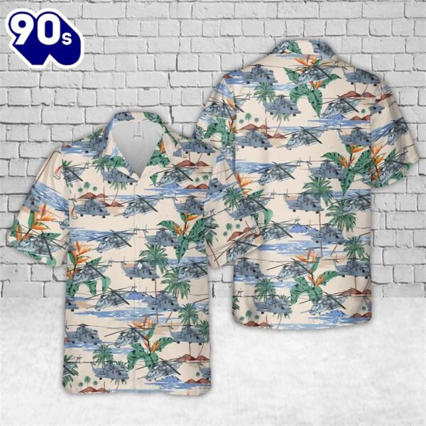 Us Air Force Sikorsky Mh-53 Pave Low Trendy Hawaiian Shirt, Trendy Hawaiian Shirt For Men, Women