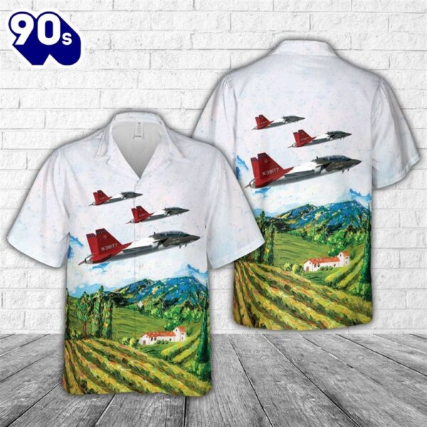 Us Air Force T-7A Red Hawk Trendy Hawaiian Shirt