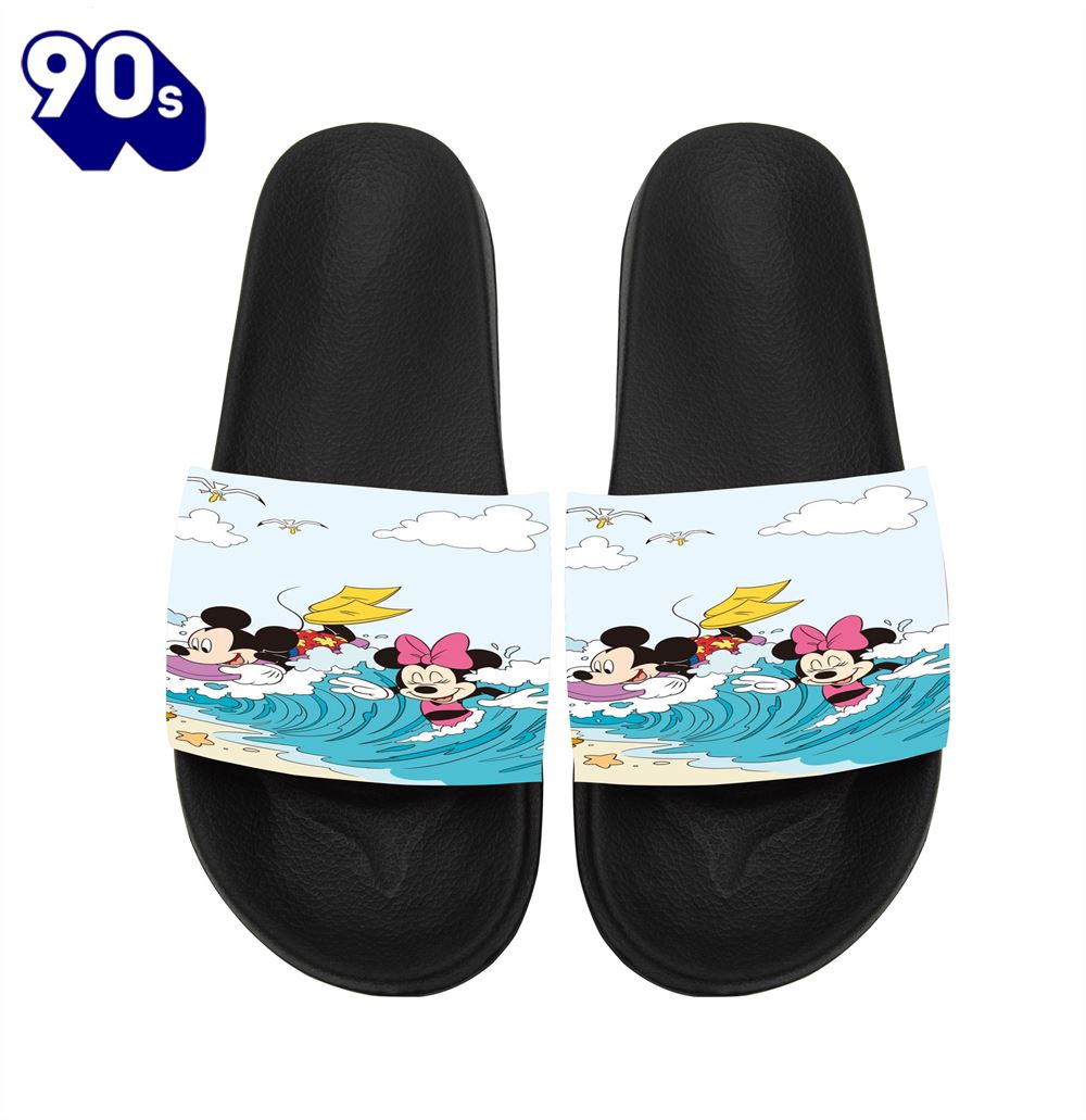 Disney Mickey Minnie Beach Gift For Fans Sandals Disney Mickey Minnie Beach Gift For Fans Sandals