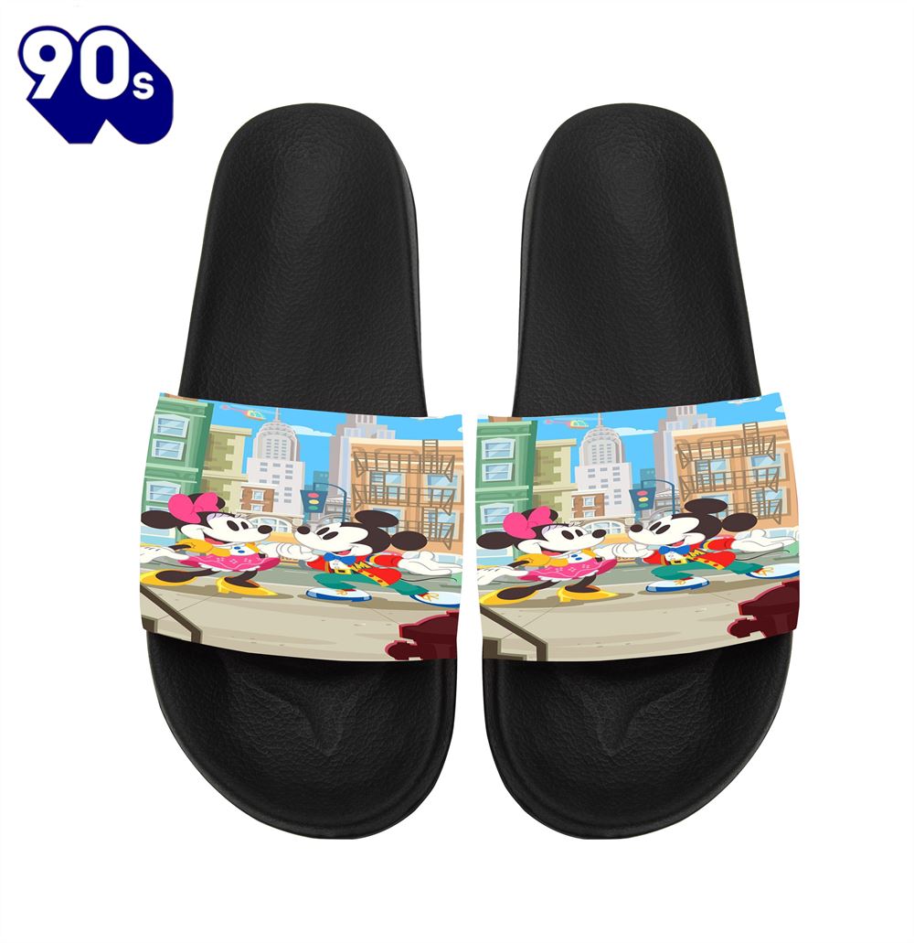Disney Mickey Minnie Dancing Gift For Fans Sandals Disney Mickey Minnie Dancing Gift For Fans Sandals