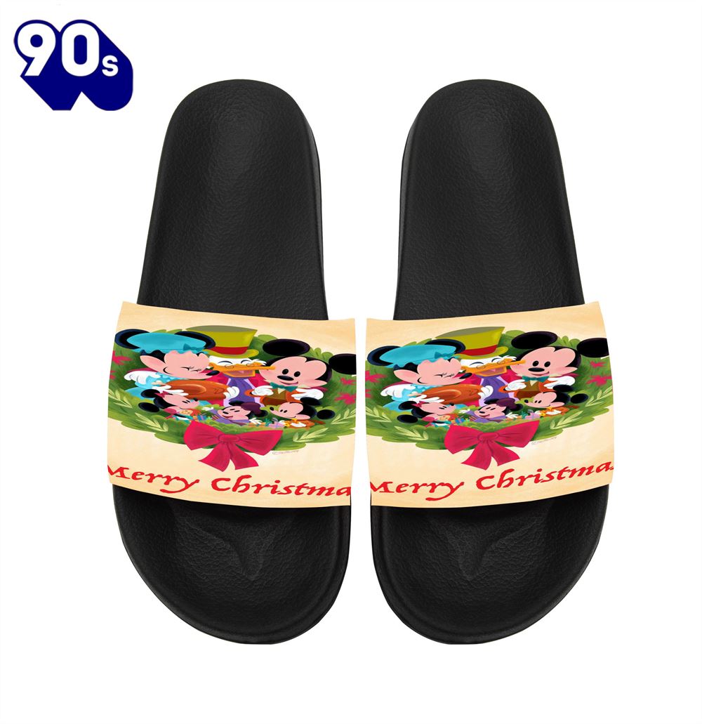 Disney Mickey Mouse Christmas Mickey Friends Gift For Fans Sandals Disney Mickey Mouse Christmas Mickey Friends Gift For Fans Sandals