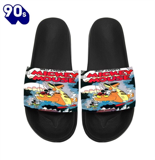Disney Mickey Poster Mouse Gift For Fans Sandals