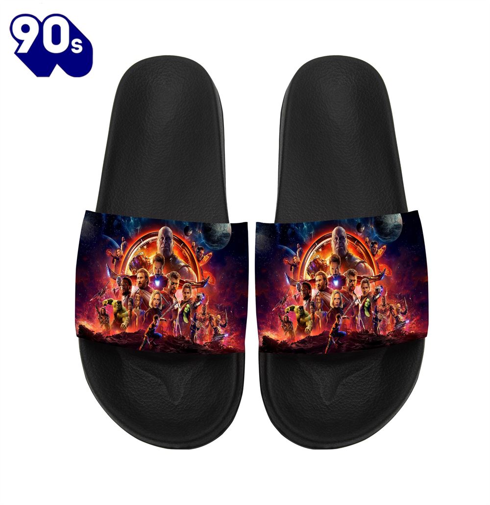 Marvel Avengers Infinity War Gift For Fans Sandals Marvel Avengers Infinity War Gift For Fans Sandals