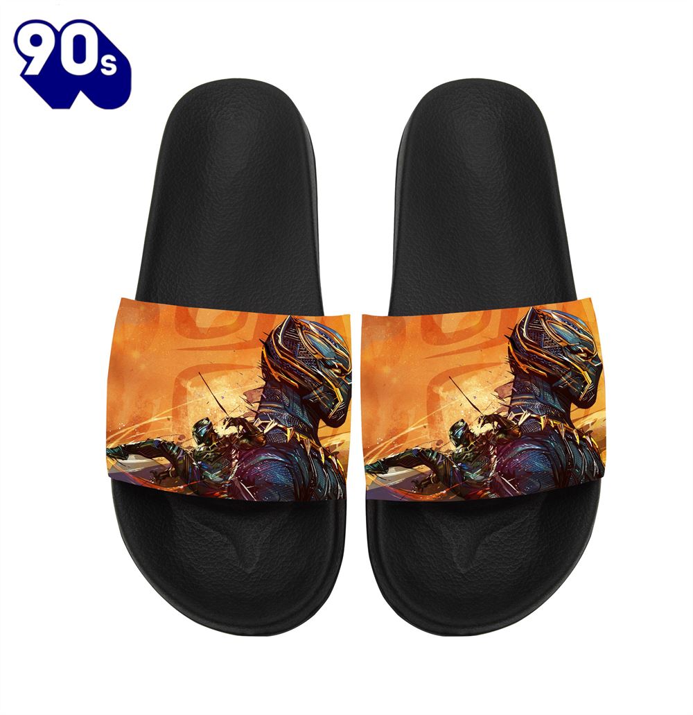 Marvel Black Panther v17 Gift For Fans Sandals Marvel Black Panther v17 Gift For Fans Sandals