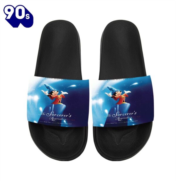 Mickey Fantasia Poster  Gift For Fans Sandals