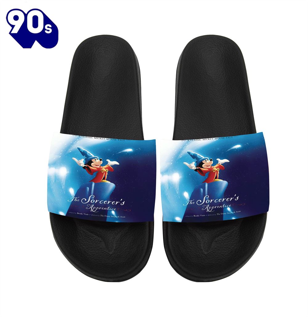 Mickey Fantasia Poster Gift For Fans Sandals Mickey Fantasia Poster Gift For Fans Sandals