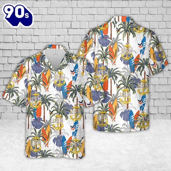US Navy Senior Chief Petty Officer (SCPO) Hawaiian Shirt