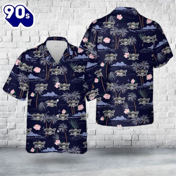US Navy Special Warfare Combatant-Craft Crewman (SWCC) Master Hawaiian Shirt