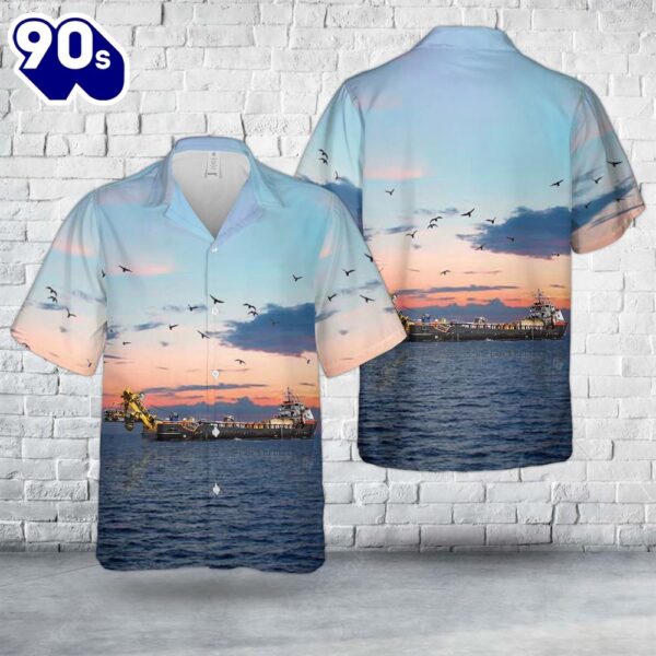 US Navy Submarine Rescue Diving Recompression System (SRDRS) Hawaiian Shirt