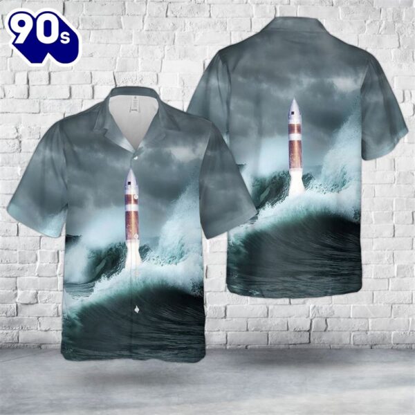 US Navy UGM-73 Poseidon Hawaiian Shirt