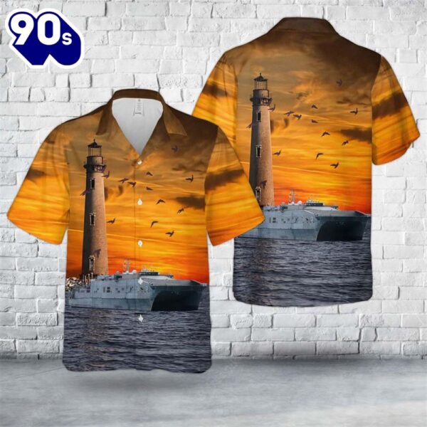 US Navy USNS Millinocket (T-EPF-3) Hawaiian Shirt
